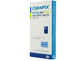ჩამპიქსი / CHAMPIX, მედიკამენტები