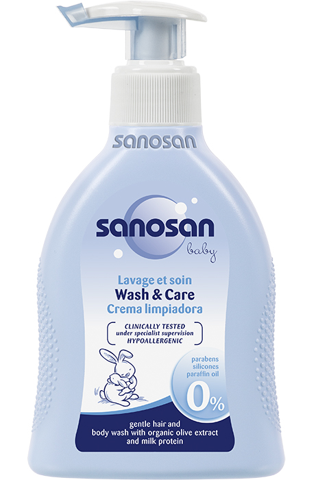 სანოსანი - შხაპის გელი / SANOSAN Wash & Care
