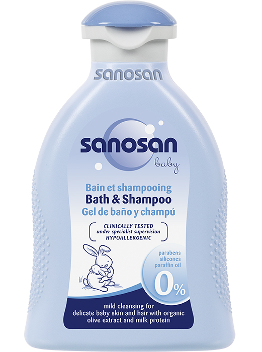 სანოსანი - შამპუნი და დასაბანი გელი / SANOSAN BATH & SHAMPOO
