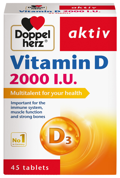 დოპელჰერცი ვიტამინი D 2000 ს.ე. / Doppel herz Vitamin D 2000