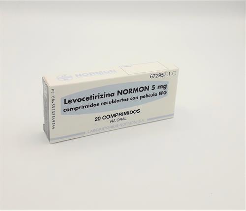 ლევოცეტირიზინი ნორმონი / Levocetirizine Normon