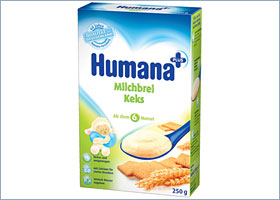 კექსის რძიანი ფაფა / Humana