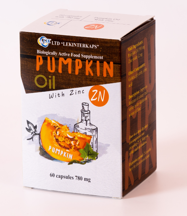 გოგრის ზეთი“LIK” თუთია / Pumpkin Oil