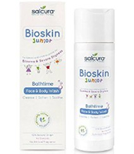 სალკურას ბიოსკინ ჯუნიორის დასაბანი საშუალება / Salcura Bioskin Junior Face and Body Wash