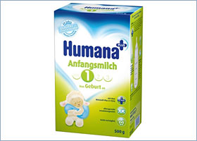 ჰუმანა 1 პრებიოტიკით / Humana 1