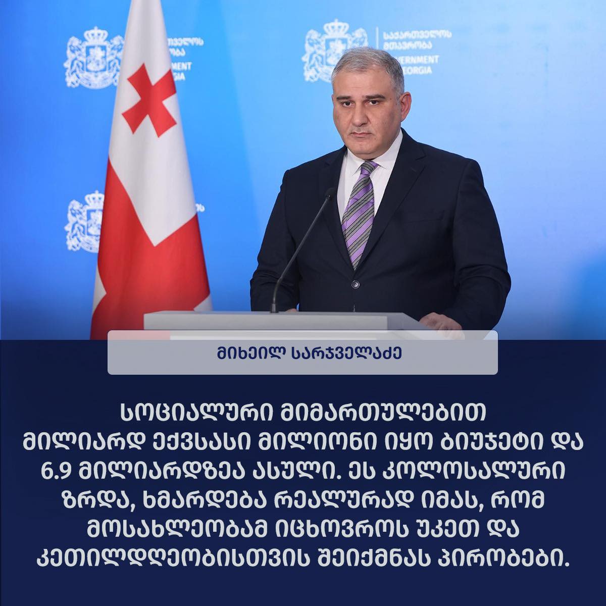 ჯანდაცვის სამინისტრო - სოციალური მიმართულება