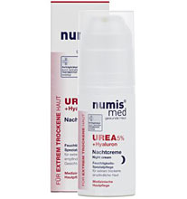 ნუმის მედ ურეა 5% ღამის კრემი / numis® med UREA Night Cream with 5% urea + Hyaluron