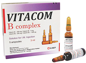 ვიტაკომი B კომპლექსი / VITACOM B complex