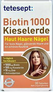 ტეტესეპტი ბიოტინი 1000 / Tetesept Biotin 1000