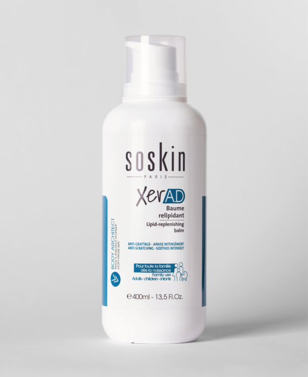 აღმდგენი, ლიპიდური ბალმი მშრალი და ატოპიური კანისთვის - სოსკინი / XER A.D. Lipid – Replenishing Balm - soskin