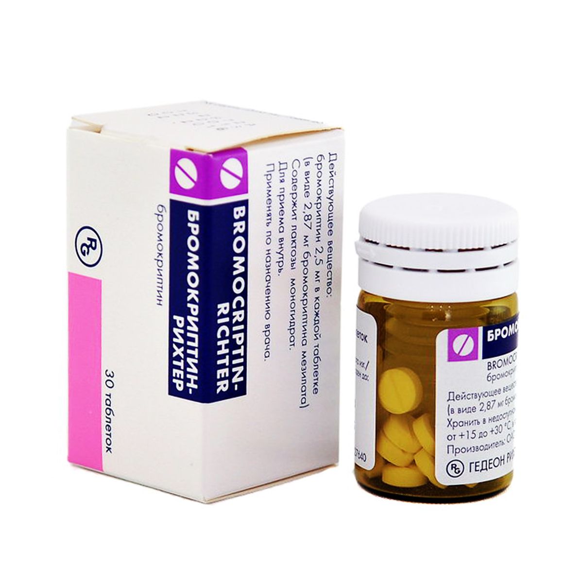 ბრომოკრიპტინი სოფარმა / BROMOCRIPTINE SOPHARMA