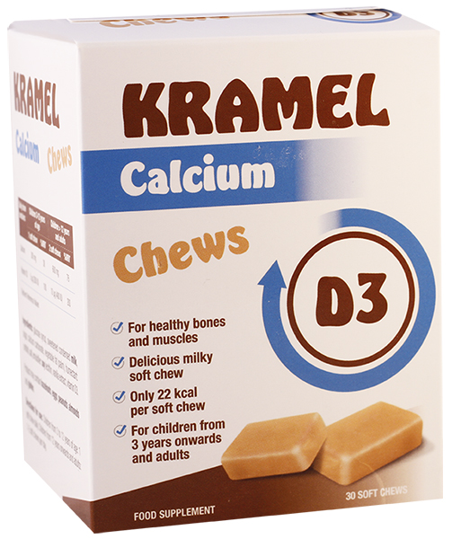 კრამელი კალციუმ+D3 / Kramel Calcium