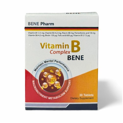 ბენე ვიტამინი ბ კომპლექსი / Bene Vitamin B Complex
