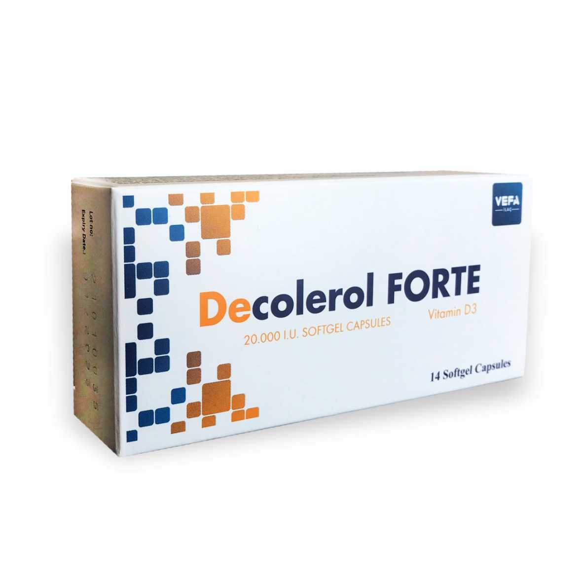 დეკოლეროლი ფორტე / Decolerol Forte